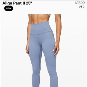 Lululemon Align Pants 25 inch